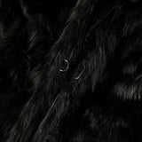 Popo fur jacket BLACK