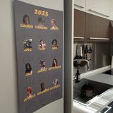 カラーポスターカレンダー / Color Poster Calendar