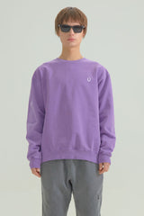 Uロゴ ピグメント スウェットシャツ パープル / U LOGO PIGMENT SWEATSHIRTS [PURPLE] (4413967073398)