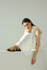 オラフラットサンダル / OLA FLAT SANDALS_3COLORS