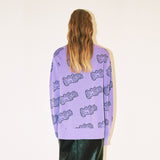 LOGO JACQUARD OVERSIZED FULL-OVER KNIT (KYTZ7NTR03W) (6541182402678)