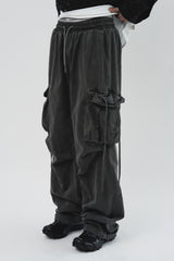 Rope Pigment Cargo Pants (2color)