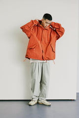 ナイロン2WAYワイドカーブフィットバンディングパンツ / NYLON 2WAY WIDE CURVE FIT BANDING PANTS L/GREY