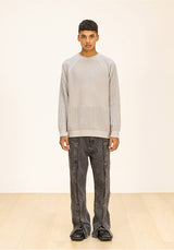 ハーフインシジョンオーバーニット/HALF INCISION OVERSIZED KNIT