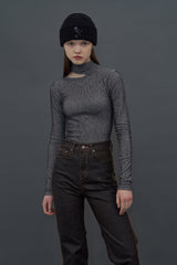 [20W]ROSE KNIT BEANIE / BLACK (4614350405750)