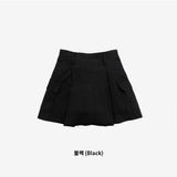 Weevil cargo pleated skirt