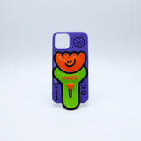 SUN CASE FLOWER PATCH MIDNIGHT PURPLE (6554464977014)