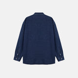 Perfect Box Fit Pocket Denim Shirt (3color)