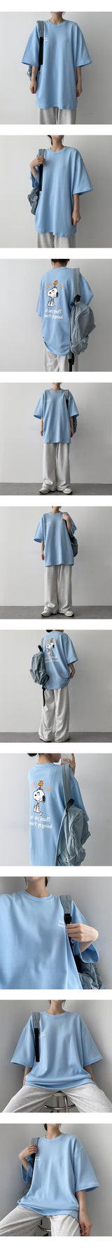 スマイルスヌーピーショートスリーブTシャツ / Smile Snoopy Short-Sleeved T-Shirt