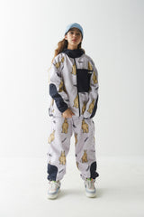 ロイヤルフリースビッグベアラビットジョガーパンツ / BSR2223FWPT070 ROYAL FLEECE JOGGER PANTS BIG BEAR RABBIT PURPLE