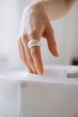 [MADE] Granma ring (bold/silver)