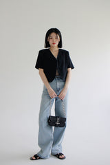 ストロングワイドパンツ / no.1297 Strong Light Blue Wide Pants