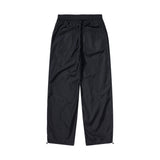 フロントカットウォームアップパンツ / FRONT CUT WARM UP PANTS - BLACK