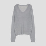 ラウンドリネンニット / ROUND LINEN KNIT