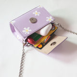シェイプオブマイクロバッグ / 'shape of' microbag - purple daisy