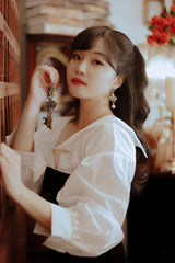 ラブリープリンセスピアス / Lovely Princess Piercing - Black Diamond