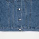 セミオーバーフィットベルトセットデニムジャケット/ SEMI OVER FIT BELT SET DENIM JACKET [1000]