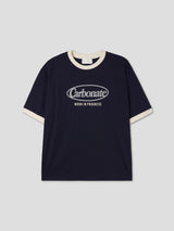 カーボネートミックスハーフTシャツ / Carbonate mix half T-shirts 3color