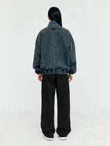 Paneled Jacket - Washed Navy