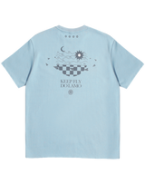 21SS KEEP OVERFIT TSHIRTS (blue) (6578202181750)