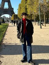ASCLO Eiffel Wide Crack Denim