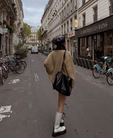 ペニーレザーショートパンツ