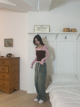 Liz Vintage Wide Denim Pants