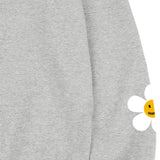 [UNISEX]Multi flower dot smile sweatshirt