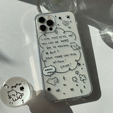 Black - Dream Some Cat Phone Case Bead Tok SET