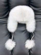 Fox fur hat