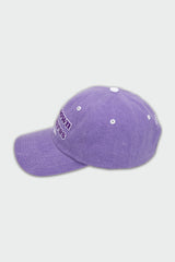 ビンテージウォッシュドキャップ/Vintage washed cap (purple)