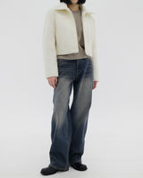 モヘアクロップジャンパー / Mohair Crop Jumper (2color)