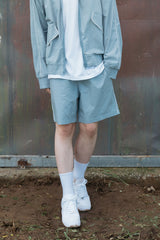 PIPING BLOUSON SET - PANTS (SKY BLUE)