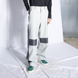 レーサーレザーパンツ / Racer Leather Pants (Gray)