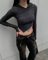 Hood oval knit 