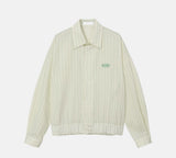 Pleddy Stripe Blouson Shirt (3color)