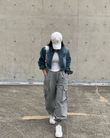 [BELLIDE MADE] spring ver. milk nylon-to-way car negotiations