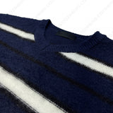 アンゴラストライプニット/EV Angora Striped Knitwear (2 colors)