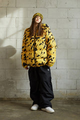 スワーリングロゴフーディーウェルロンパーカ/BSR2223FWJK002 SWIRLING LOGO  HOODIE WELLON PARKA YELLOW