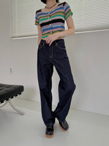 ノンフェードドウワイドパンツ/no.731 Non-Fade Dough Wide Pants