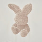 CREAM FUZZY RABBIT HOODIE CREAM