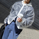 Uno Plastic Zip Up Jumper  (2color)