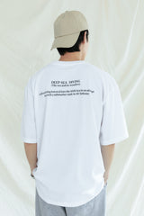 DIVING GRAPHIC T-SHIRTS WHITE (6561077493878)