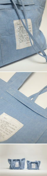 ビンテージキャンバスバッグ / Vintage Canvas Bag - Denim