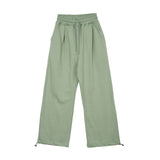 オールインワンプリーツパンツ/FL All-in-One Pleated Pants (4 colors)