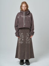 Turtleneck cropped hoodie_cocoa (6676831174774)