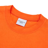 エンボシングスクリプトロゴショートスリーブTシャツ ORANGE