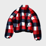 ウェア―ドフリースクロップジャケット/WEIRD FLEECE CROP JACKET (RED)