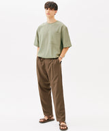 MINIMAL ONE TUCK GURKHA PANTS (BROWN) (6585158533238)