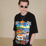 クラシックレーシングハーフTシャツ / Classic Racing Half T-shirt (2color)